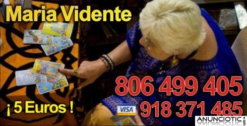 Maria Vidente - tarot barato 806499405 - VISA: 918 371 485