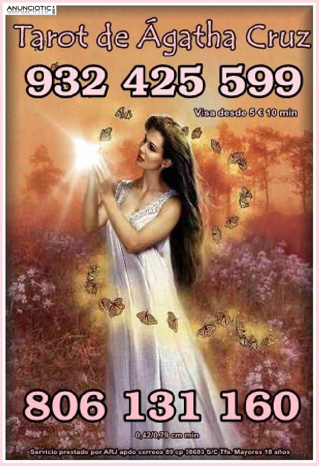 Oferta Tarot Agatha Cruz Visa 10  30 min. Tarot por Visa y 806 las 24 hora