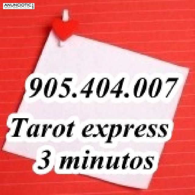 Tarot express 3 minutos 905 404 007