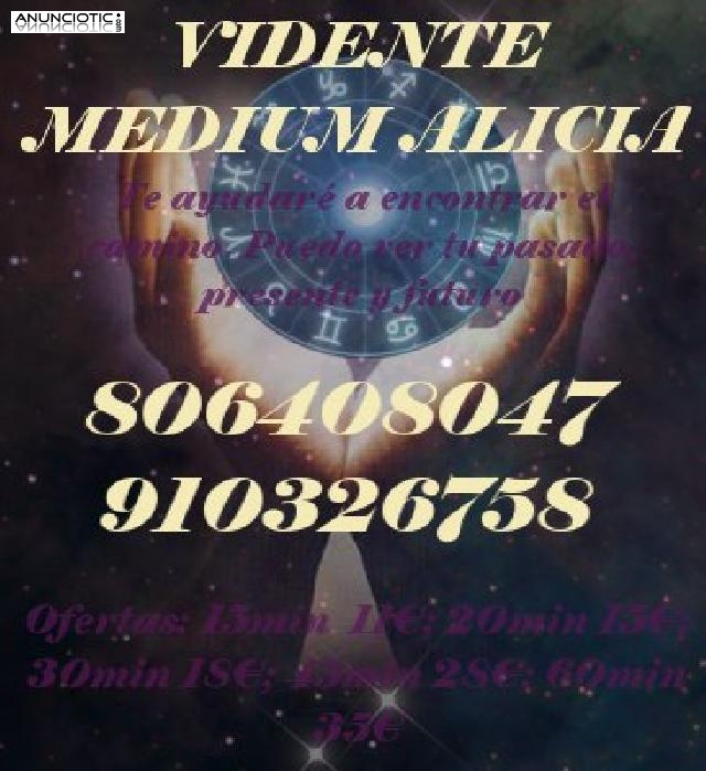 VIDENTE MEDIUM ALICIA. Experta en terreno sentimental. 806408047