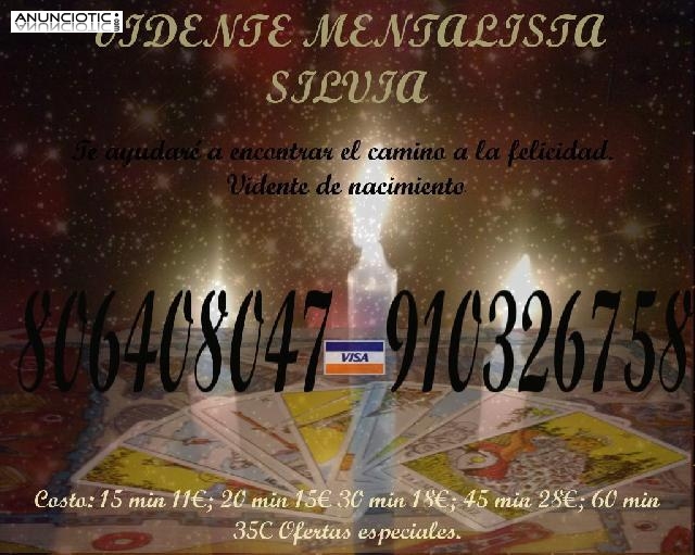 VIDENTE TAROTISTA SILVIA. Honestidad y experiencia. Ofertas... 806408047