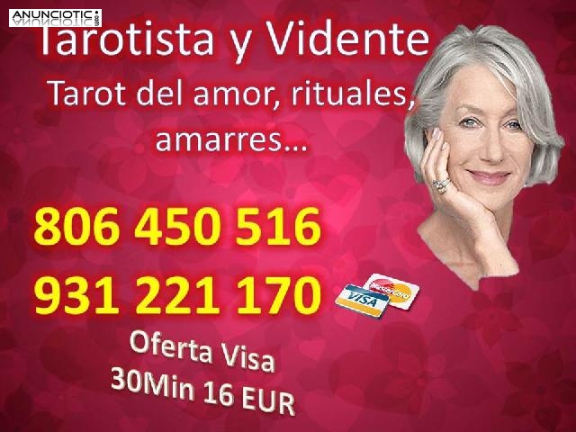 Tarot y videncia auténtica, tarot del amor, rituales, amarres, hechizos...