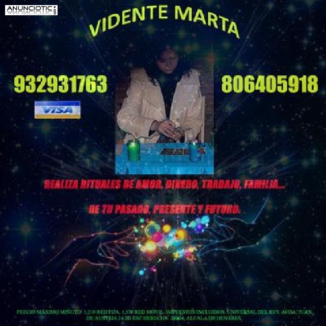 Marta Vidente Natal, fechas exactas, 932931763. Tarot seguro