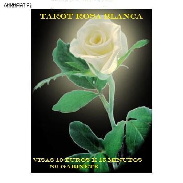 ROSA BLANCA VISAS 10 EUROS X 15  MINUTOS TAROT 