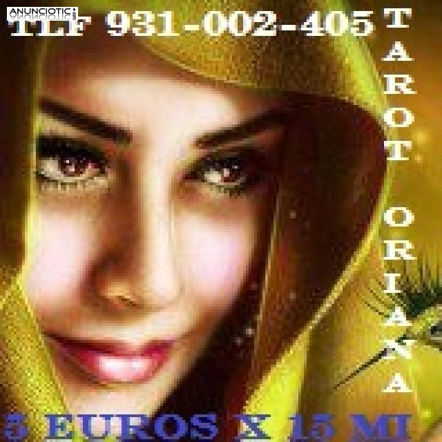 TAROT ORIANA 5 EUROS X 15 MINUTOS BARATO 24 HORAS