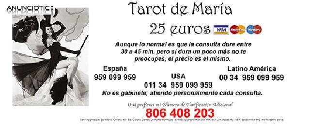 TAROT DE MARÍA, A UN PRECIO RAZONABLE