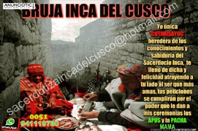 AMARRES DE AMOR PACTADOS LOS MAS FUERTES DEL MUNDO BRUJA INCA