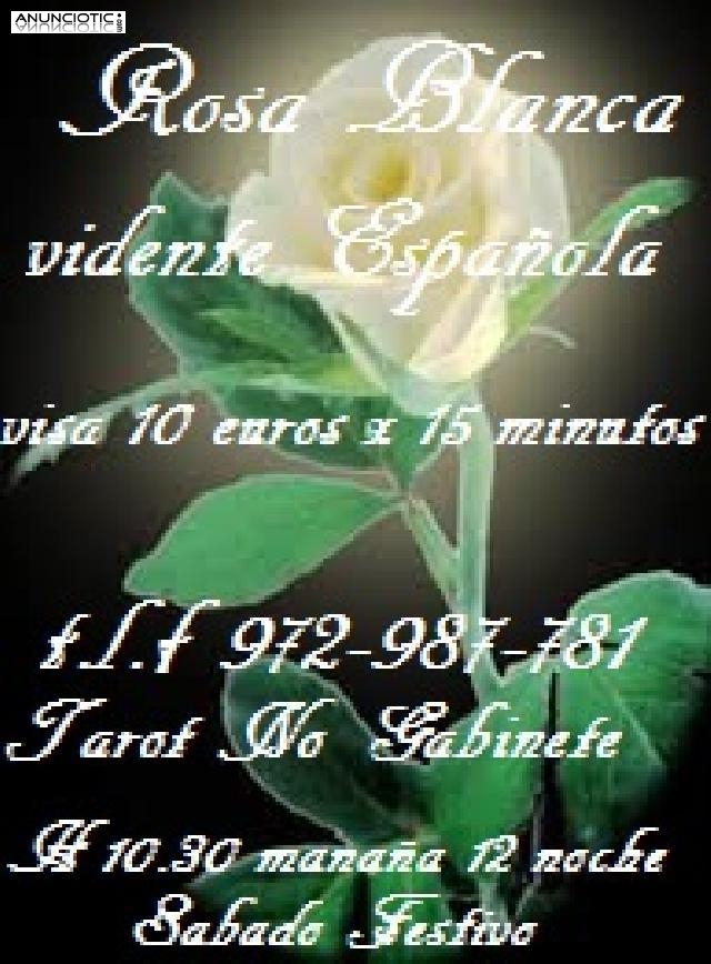 TAROT ROSA BLANCA 10 EUROS X 15 MINUTOS NO GABINETE