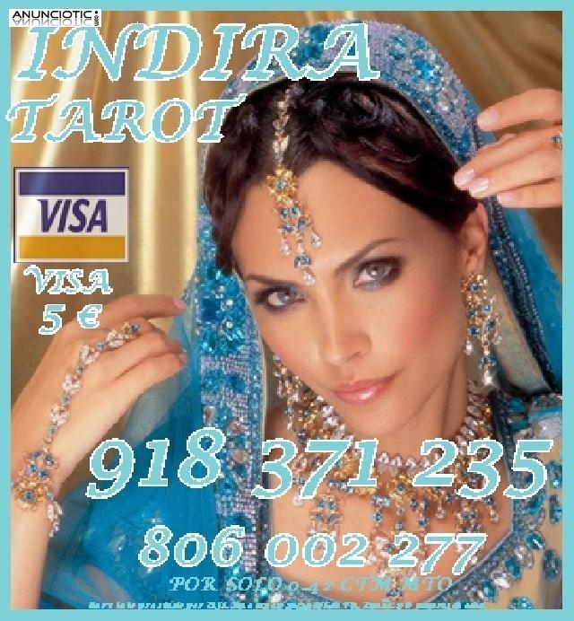 Oferta tarot  Indira 5 15 min 918 371 235 online de españa 