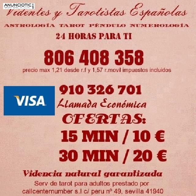 ALTA VIDENCIA SENSITIVA * TAROT * BARAJA ESPAÑOLA