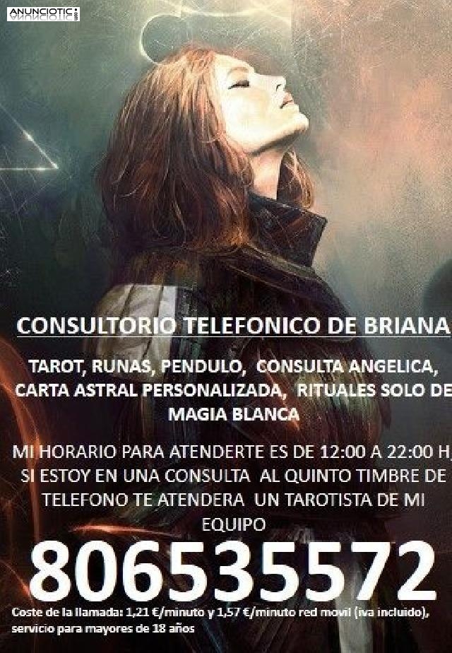 Vidente Briana tarot telefónico económico