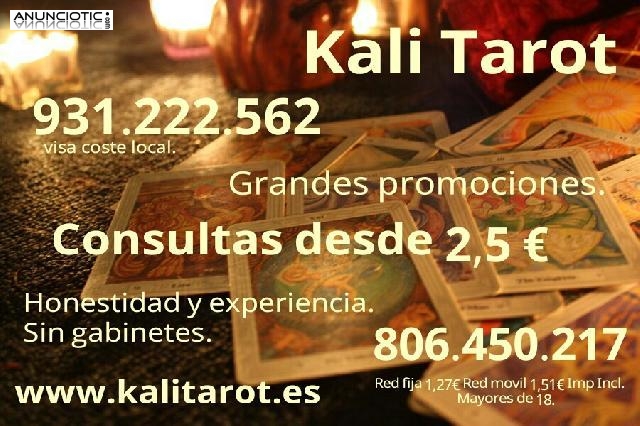 Kali Tarot,Psicología,Reiki y Numerología,económico.