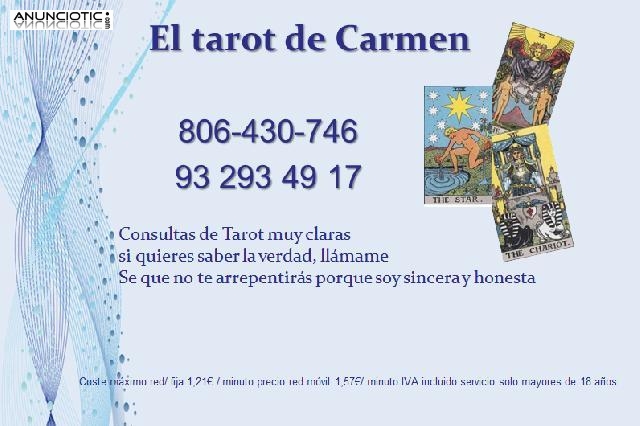 Carmen Tarotista particular 932934917