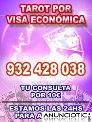 TAROT ECONOMICO VISA POR 10 - 932 428 038