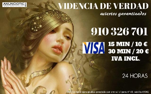 TAROT VISA  DE CALIDAD  DESDE 10 EUR