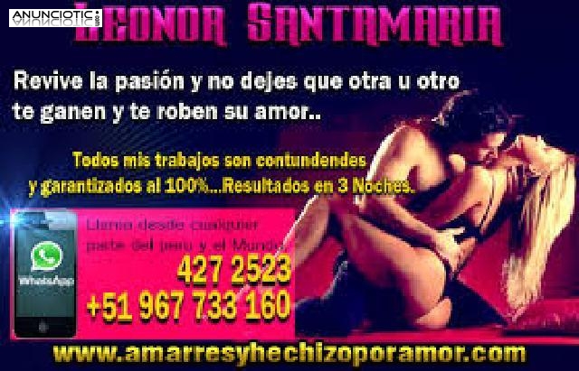 LEONOR SANTAMARIA amarres de amor , recupera a tu amado en 3 noches 