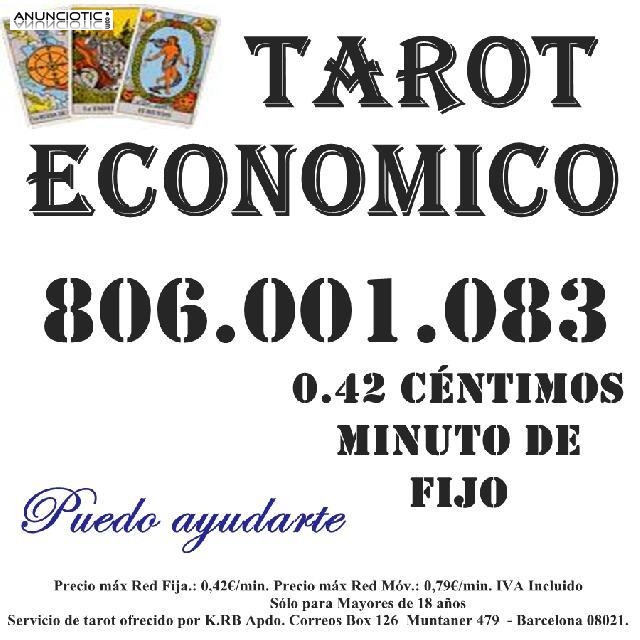  0.42 céntimos minuto desde fijo Tarot económico de Cristina López