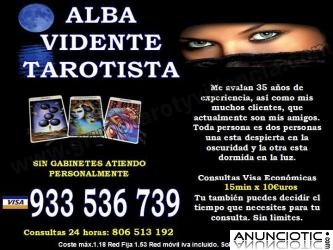 ALBA  vidente,tarotista 933536739  15 min x 10uros