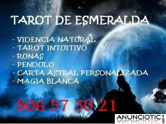 TAROT INTUITIVO Y VIDENCIA NATURAL. 806.57.50.21