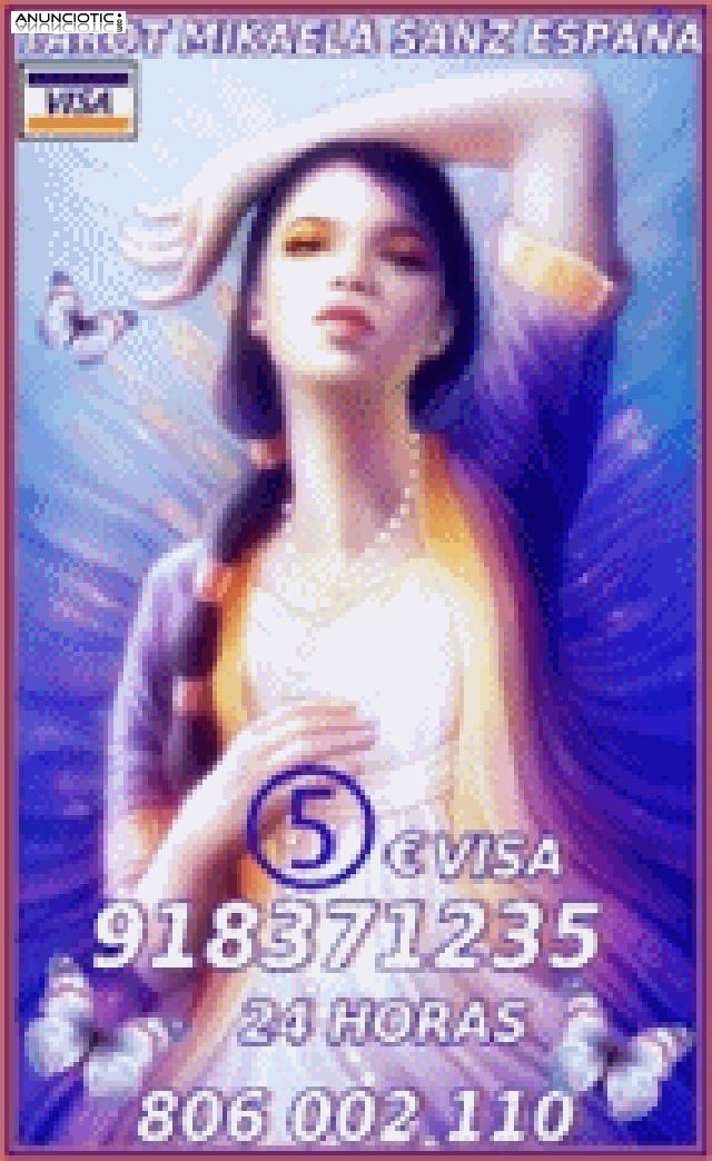 Tarot Mikaela Sanz 918 371 235 desde 5 15 mts, 8 20mts y 10 30