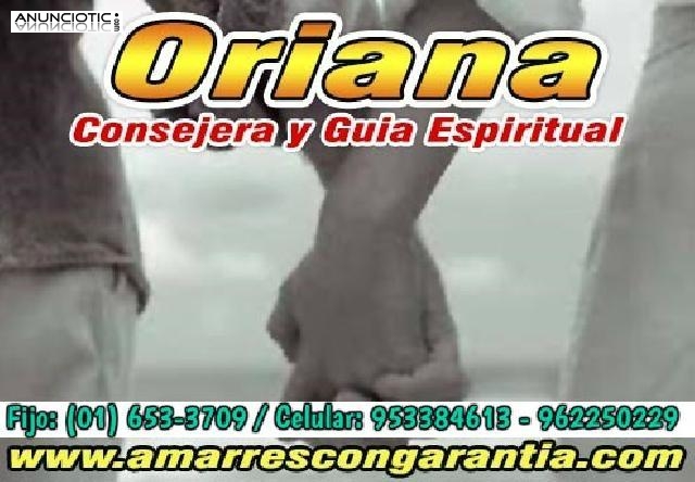 Vuelve con tu ser amado, Oriana la diosa del amor 