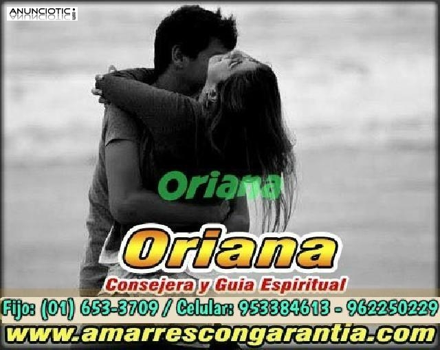 Oriana brinda orientación para recuperar el amor perdido