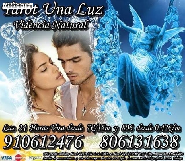 Tarot del Amor UNA LUZ Visa desde 7/15m----