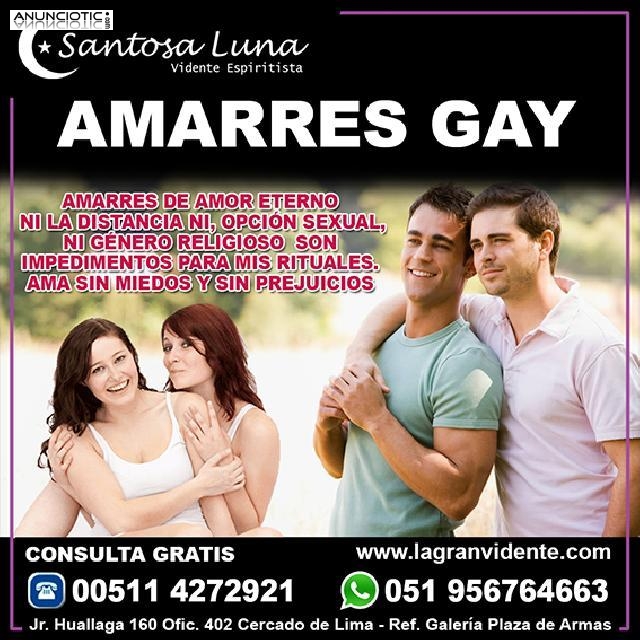 AMARRES GAY, AMARRES DE AMOR - SANTOSA LUNA