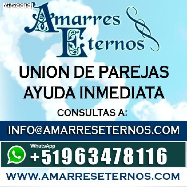 AMARRES DE AMOR, RETORNO DE PAREJA, UNION DE PAREJA