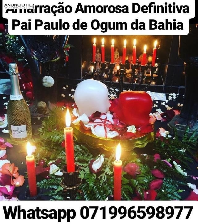 Amarração e Simpatia consulta Tarô e Búzios Whatsapp 071996598977