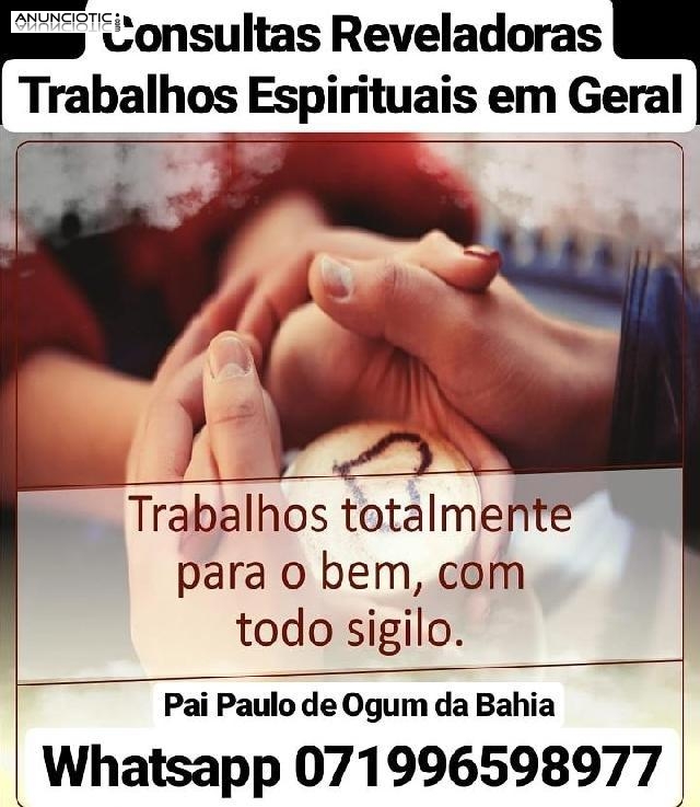 Amarração e Simpatia consulta Tarô e Búzios Whatsapp 071996598977