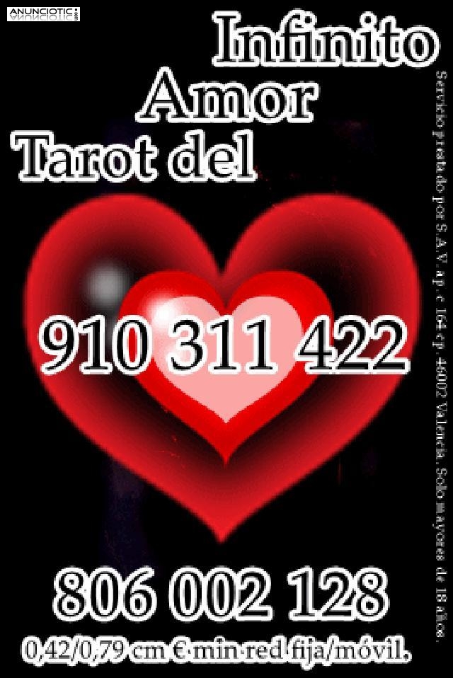 TAROT VISA ACERTADA Y PURA EN EL AMOR INFINITO REAL 910311422 /