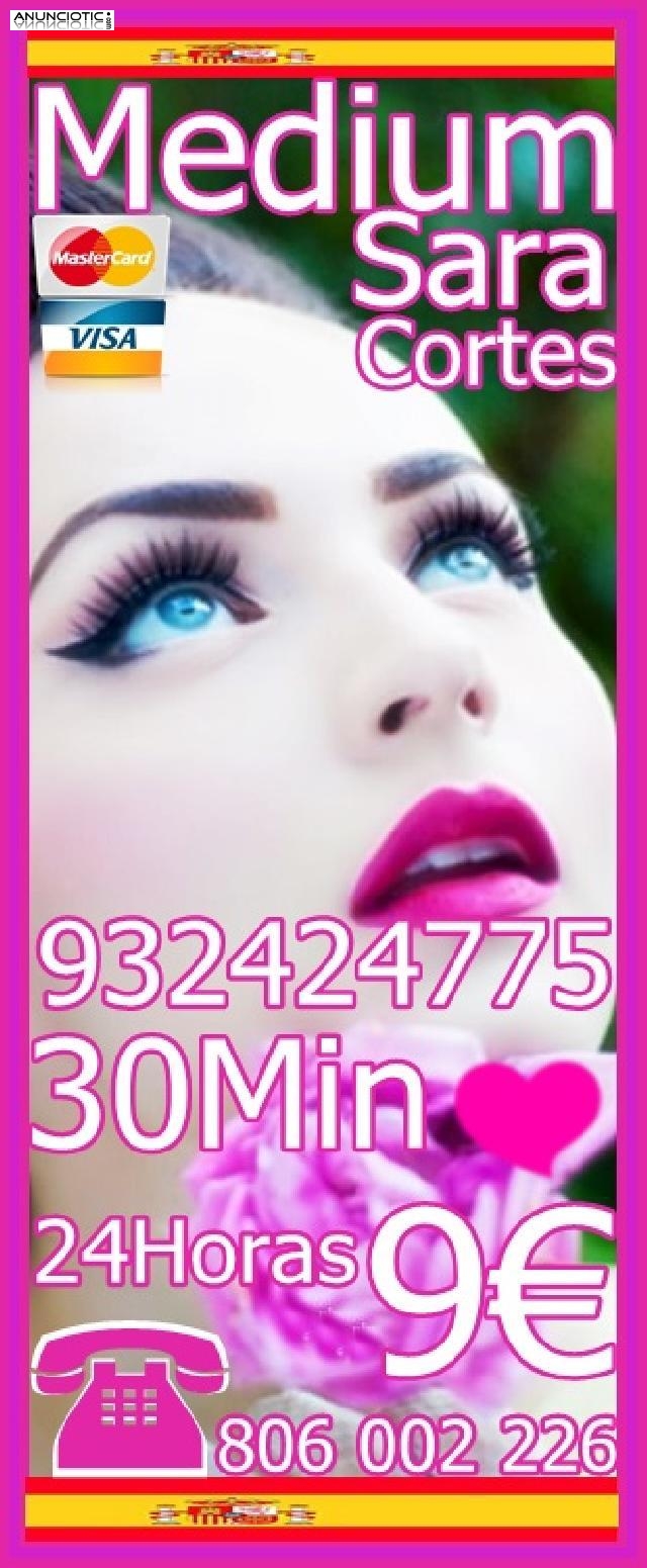 Tarot  Sara Cortes 932 424 775  desde 4 15 min, 7 20mts 9 30mts. 60M 20 