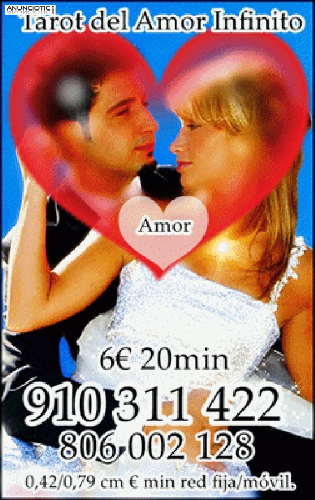 TAROT DEL AMOR 910311422 visa 4 15 min/ 6 20min/ 9 30min / 12 45min/ 15