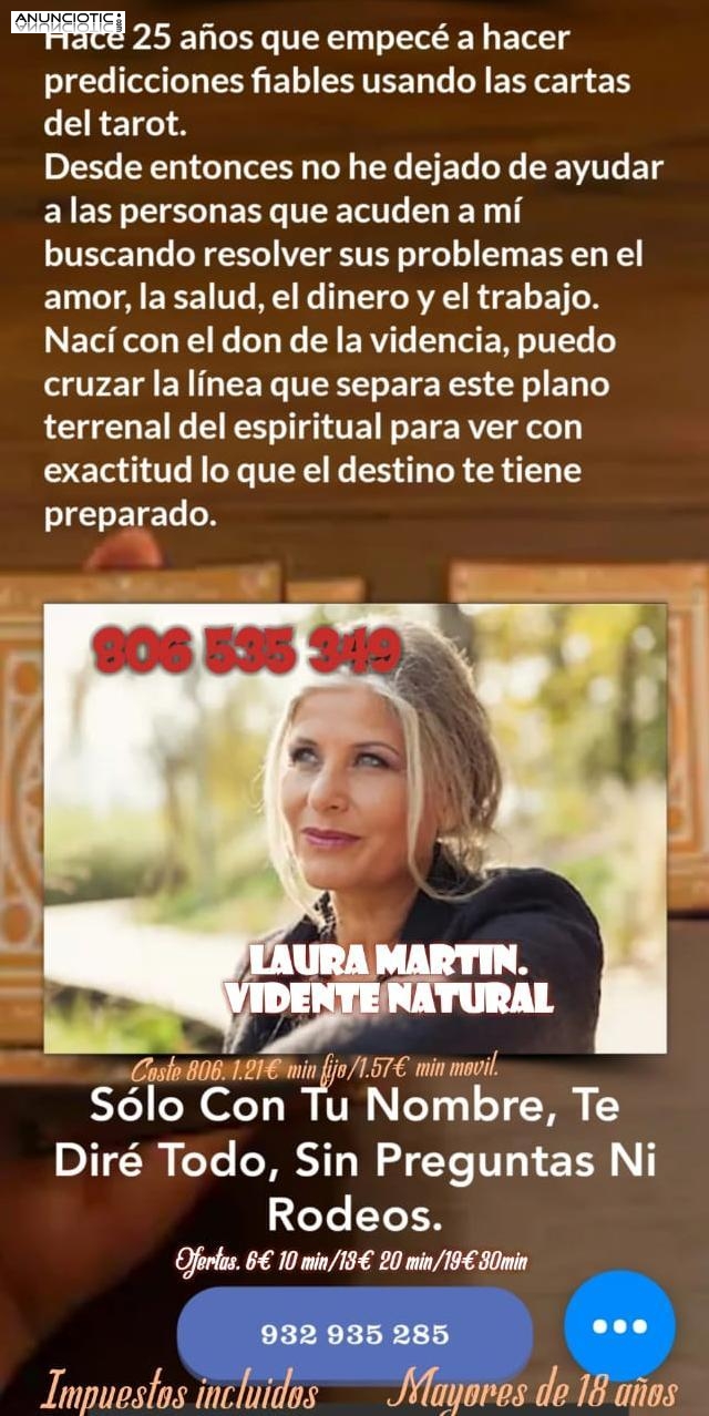 Laura Martin Vidente Sensitiva 8O6535349