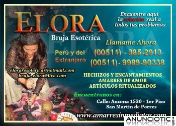 ELORA LA UNICA BRUJA EN EL MUNDO QUE TRABAJA CON MAGIA BLANCA