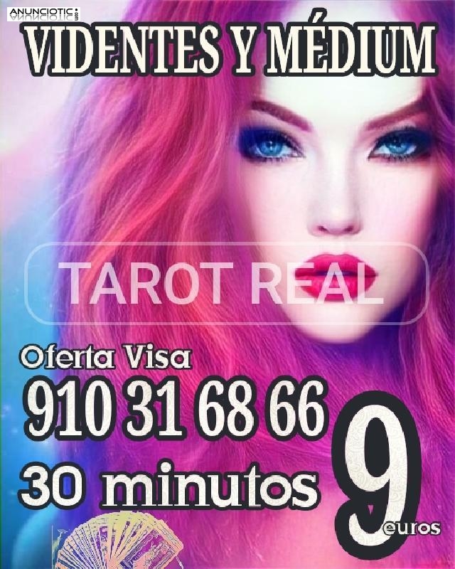 Tarot y videntes tu destino 30 minutos 9 euros oferta visa 