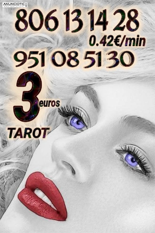 Tarot visa 3 euros videntes 806 desde 0.42/min