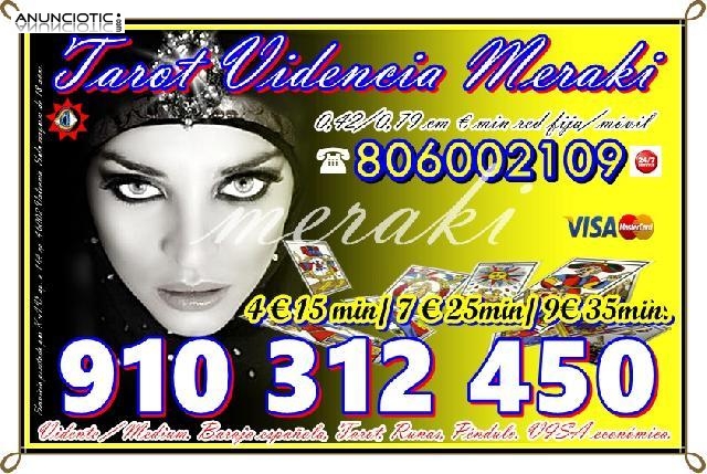 TAROT VISA  BARATO 4  15 min. 7 25 min.9  35min. 910 312 450 - 806002109