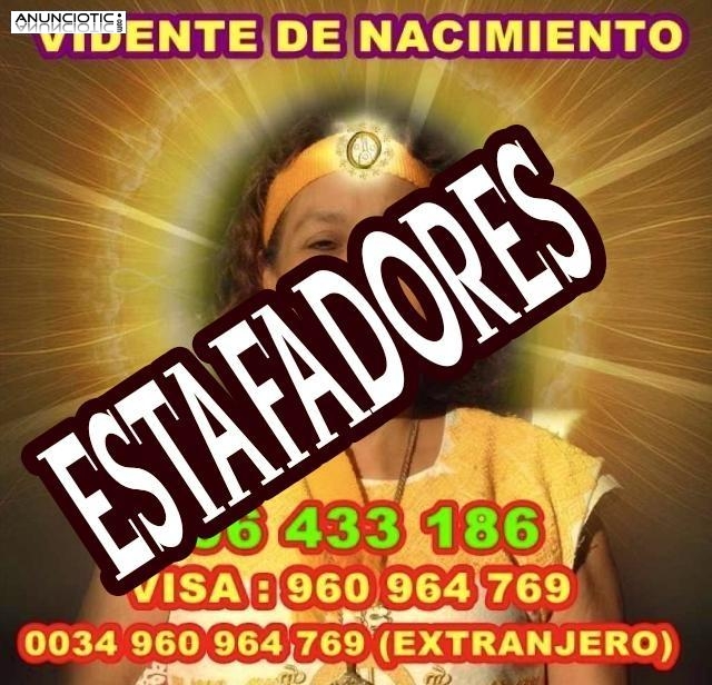 ESTAFADORES CUIDADO 806 433 186 y 960 964 769 NO LES DES TUS DATOS 