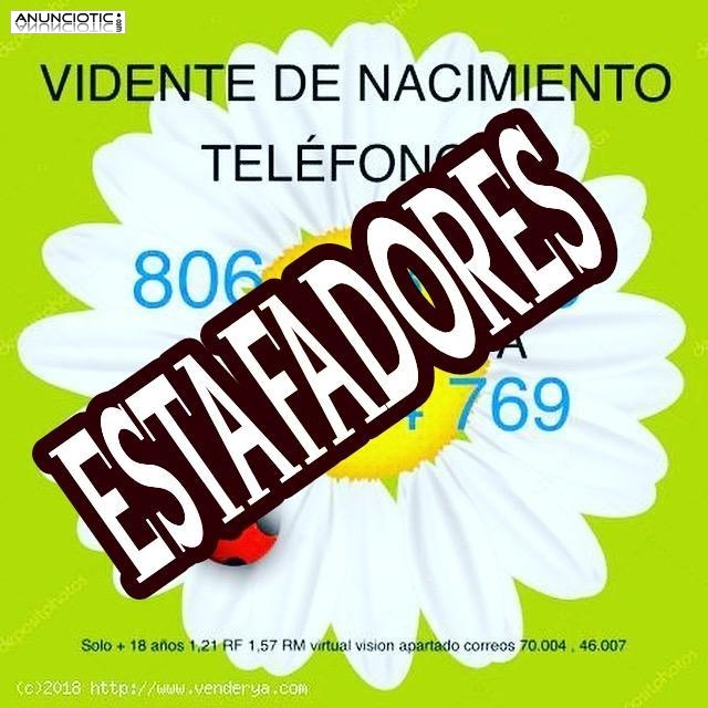 CUIDADO ESTAFADORES 960 964 769 y 806 433 186