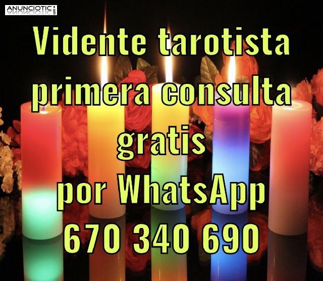 VIDENTE PRIMERA CONSULTA GRATIS GRATUITA TAROTISTA