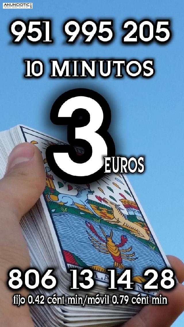 3 euros 10 minutos de tarot..