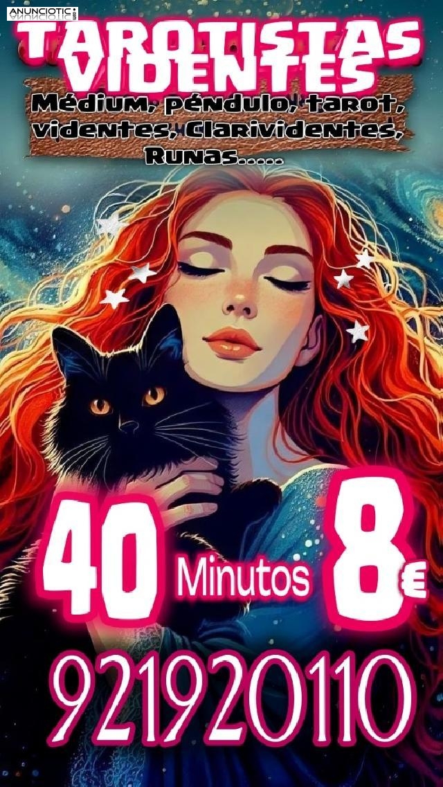 Videntes telefónico 40 minutos 8 euros 927 770 095 