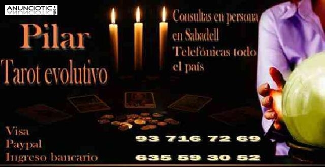 Tarot evolutivo con Pilar 635 59 30 52 presencial en Sabadell o telefónico 