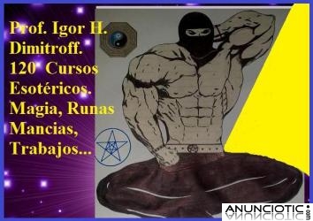 GRAN CURSO DE VELAS Y RITUALES, CON EL PROF. IGOR J. H. DIMITROFF, PARAPSICÓLOGO, PARAGNÓL