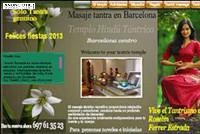 TANTRA ANCIENT INDIAN MASSAGE BY ROSELYN KAUR IN CENTRAL BARCELONA