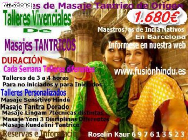 TANTRA TALLERES Y FORMACIONES DE MASAJE TANTRA EN TEMPLO HINDU SAI INDIA EN