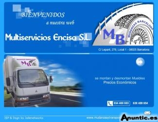 MUDANZASYTRANSPORTESBARCELONA.NET,  ATENDEMOS TODA ESPAÑA.