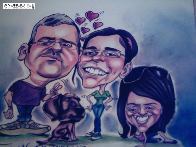 caricaturista profesional